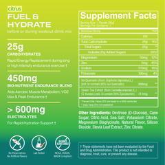 20% Savings Bundle - 30 Capsules and 6 Drink Mix Stick Packs (Citrus)