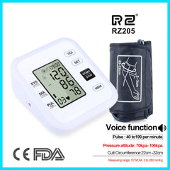 Arm Blood Pressure Monitor Heart Rate Pulse Digital Health Device