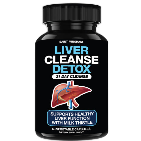 Liver Cleanse Detox Repair 21 Day Milk Thistle Supplement
