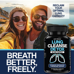 Lung Cleanse Detox 60 Day Respiratory Support Supplement