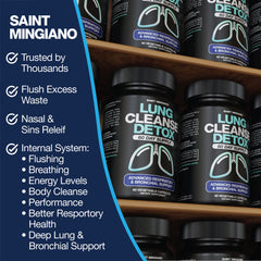 Lung Cleanse Detox 60 Day Respiratory Support Supplement