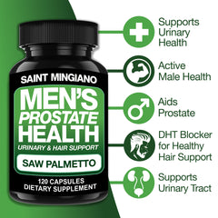 Men Prostate Health Supplement Saw Palmetto 120 Capsules Support