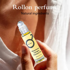 Pheromone Cologne Perfume Oil, lasting fragrance for men and women, portable travel clothes, romantic atmosphere perfume