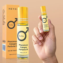 Pheromone Cologne Perfume Oil, lasting fragrance for men and women, portable travel clothes, romantic atmosphere perfume