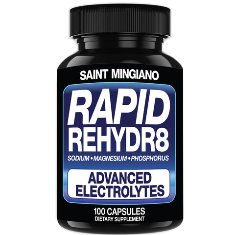 Rapid Rehydr8 Electrolyte Capsules Muscle Hydration Endurance Recovery Support