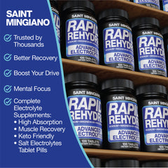 Rapid Rehydr8 Electrolyte Capsules Muscle Hydration Endurance Recovery Support