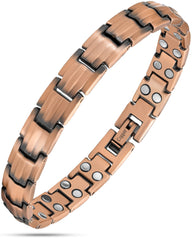Women's Ultra Strength Pure Copper Magnetic Therapy Bracelet (Classic)