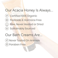 Original Honey Miel Bath & Shower Cream